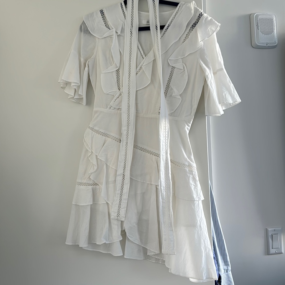 Ruffle mini dress